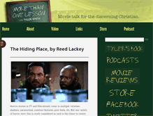 Tablet Screenshot of morethanonelesson.com